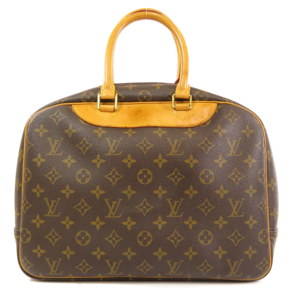 Louis Vuitton Monogram Canvas Boston Deauville Bag Brown